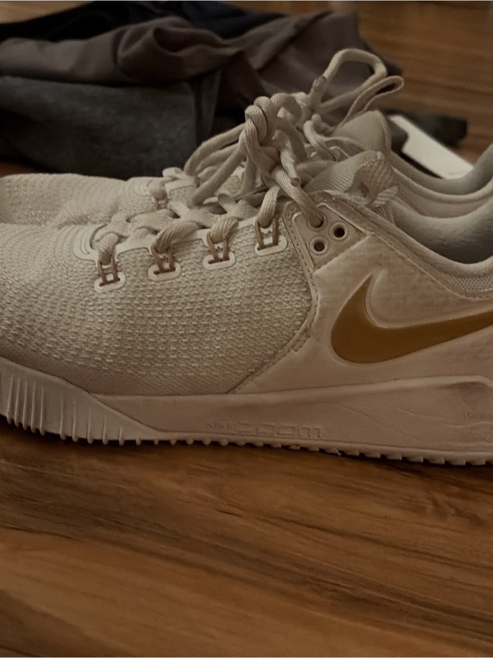 Nike Air Zoom Hyperace 2 with Gold Swoosh Volleyball Shoes